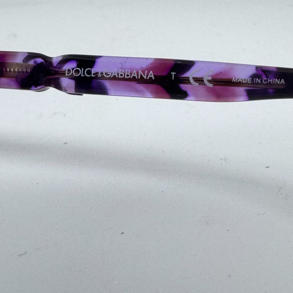 Dolce Gabbana Women Sunglasses DG 4171PM 501/8G Purple Frames Only H17006‎ - Picture 6 of 7
